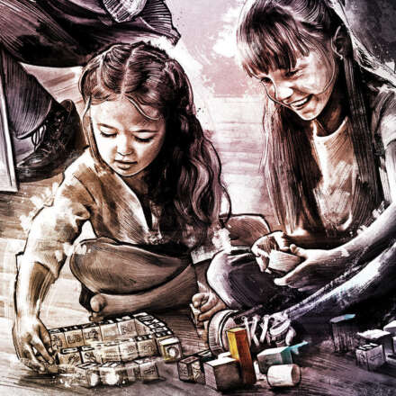 Work Illustration working kids Kornel Illustration | Kornel Stadler