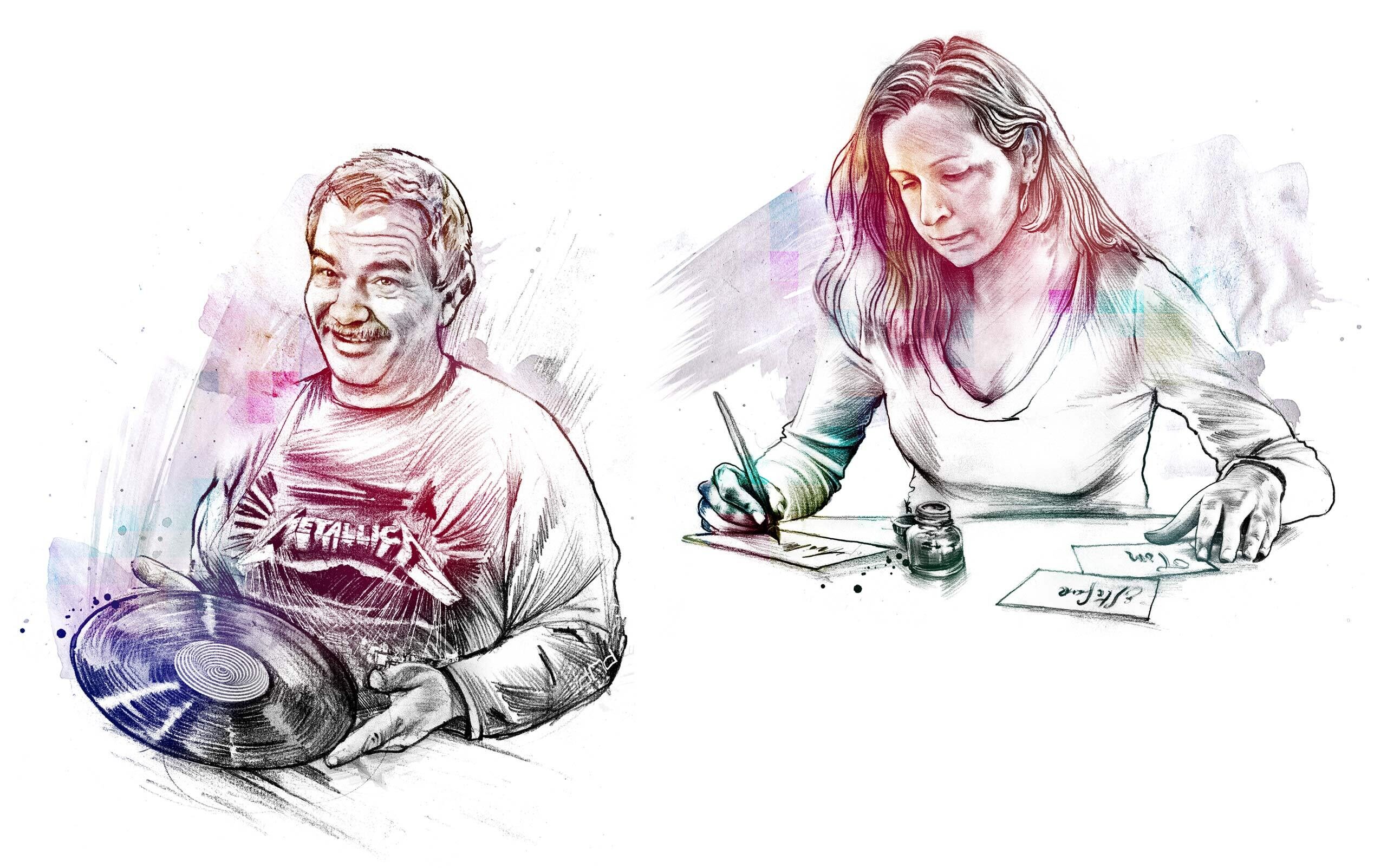 Portrait Illustration - Kornel Illustration | Kornel Stadler portfolio