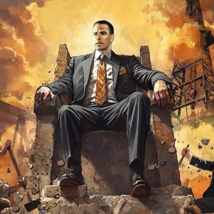Work Glencore illustration editorial Wirtschaft economy conceptual concept rohstoff industry raw materials erdoel oil Kornel Illustration | Kornel Stadler