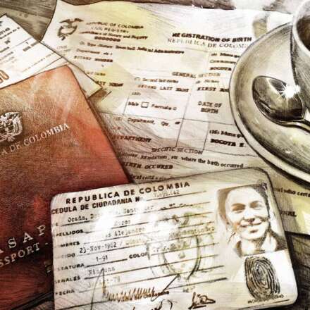 Work Passport travel illustration roots reserch Kornel Illustration | Kornel Stadler