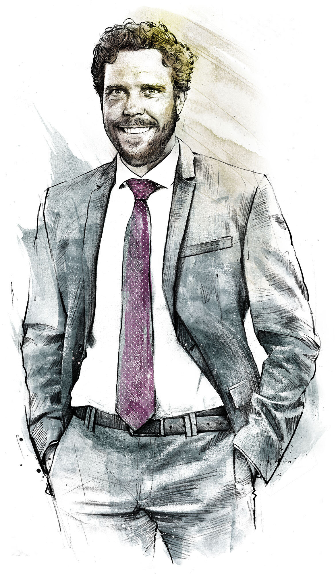 Portrait - Kornel Illustration | Kornel Stadler portfolio