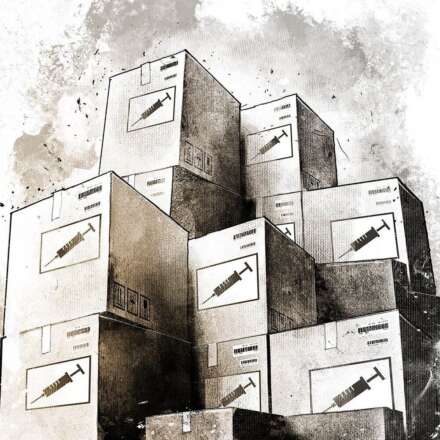 Work Boosterimpfung zoll Kornel Illustration | Kornel Stadler