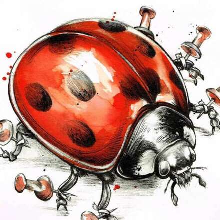 Work Coccinelle Artwork Kornel Illustration | Kornel Stadler