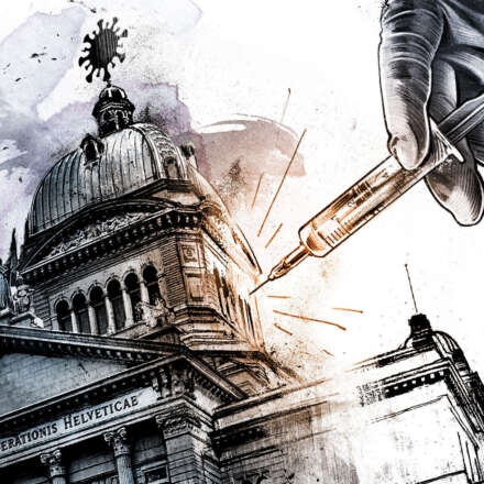 Work Bundeshaus Kornel Illustration | Kornel Stadler