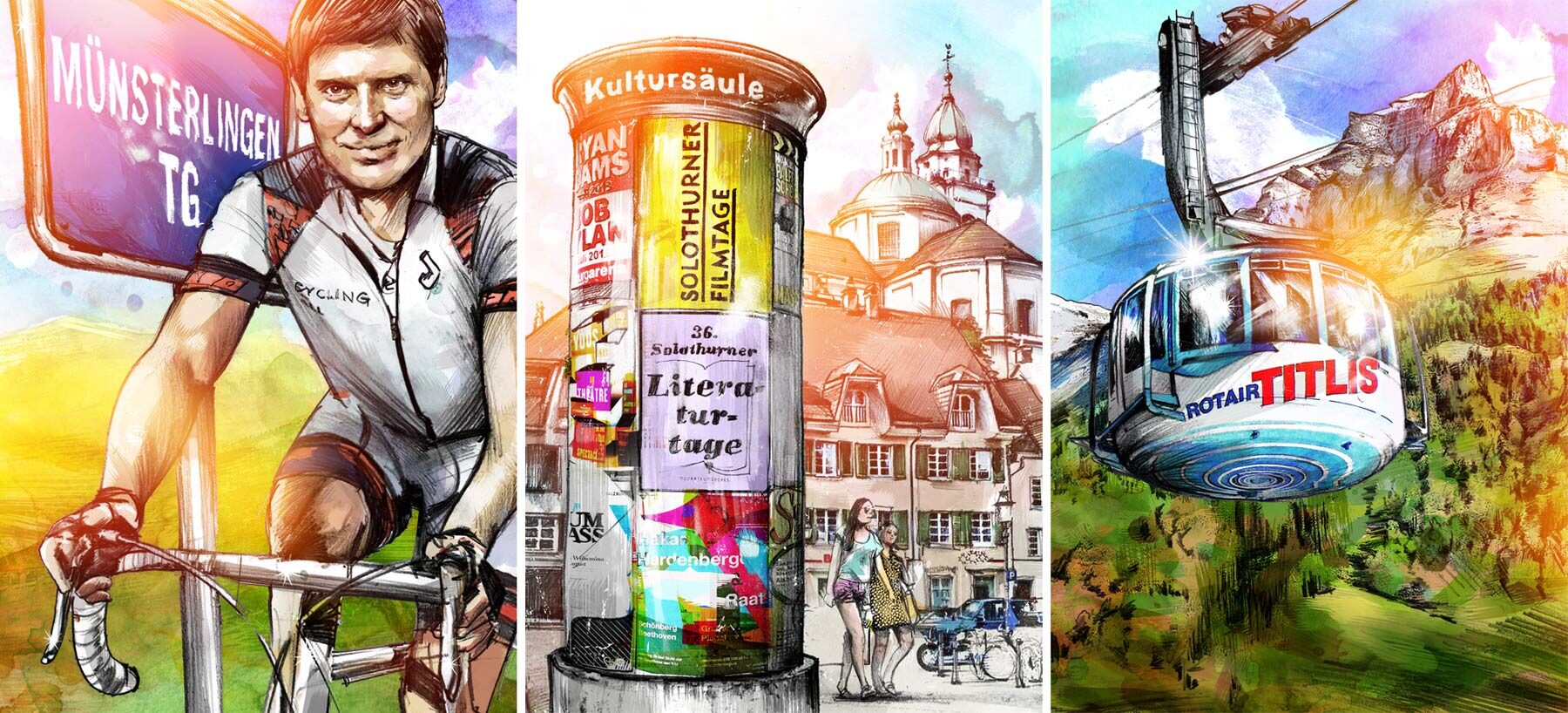 Gemeinderating - Kornel Illustration | Kornel Stadler portfolio