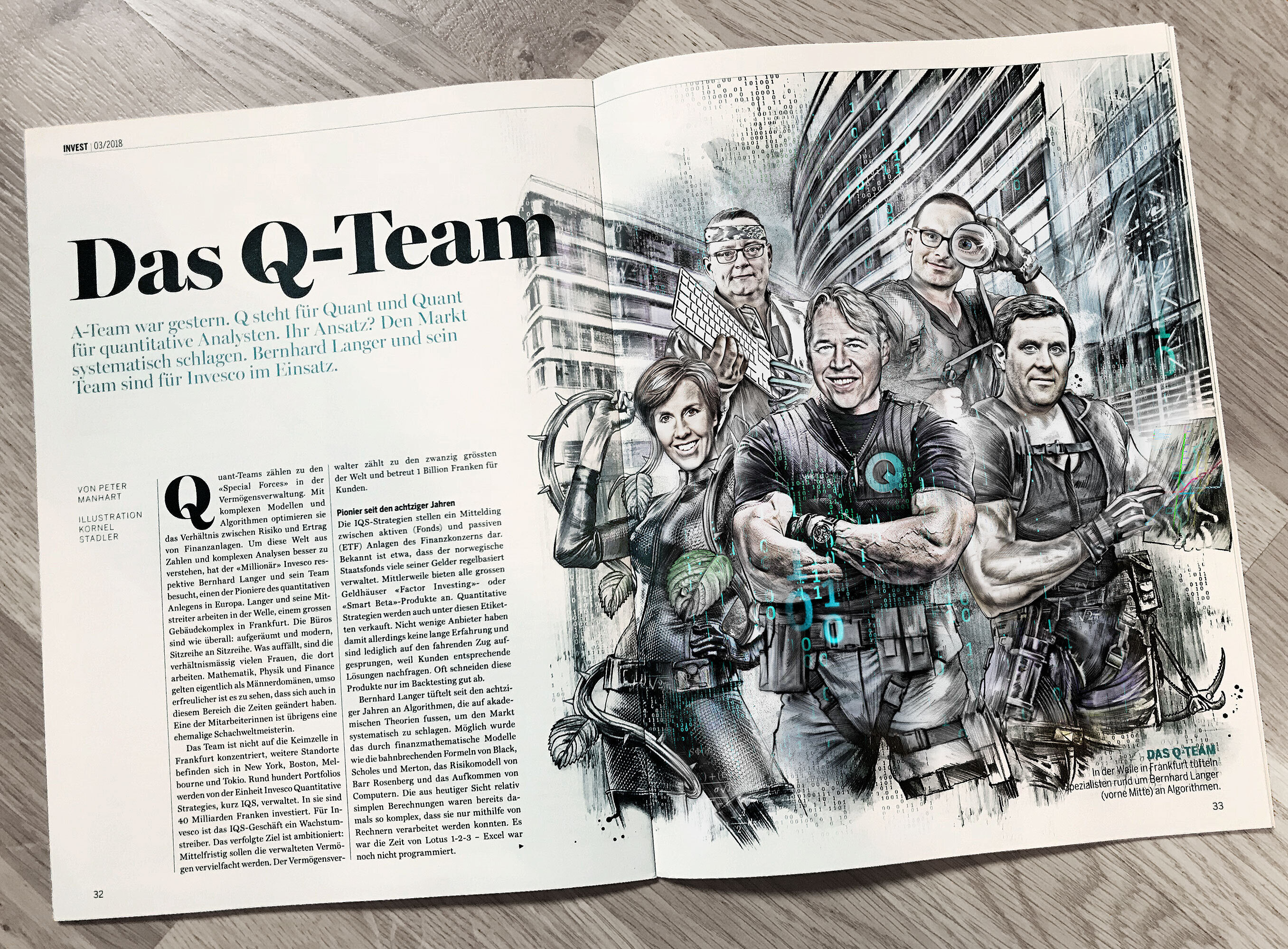 Editorial magazine illustration - Kornel Illustration | Kornel Stadler portfolio