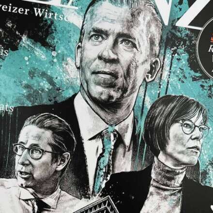 Work Bilanz cover illustration editorial economy wirtschaft portrait magazine Vontobel coverillustration Andreas Utermann Georg Schubiger Christel Rendu de Lint Kornel Illustration | Kornel Stadler
