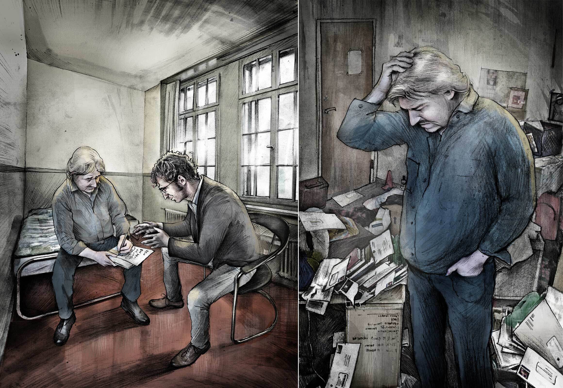 Schulden Existenz Illustration - Kornel Illustration | Kornel Stadler portfolio