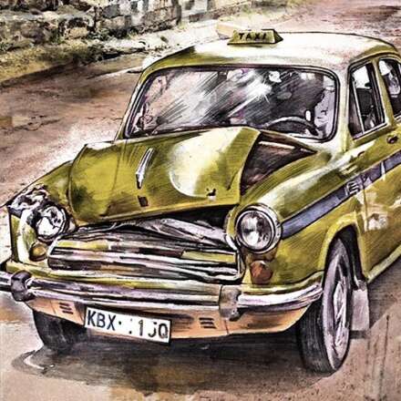 Work Taxi1 3002 833 1100 Kornel Illustration | Kornel Stadler
