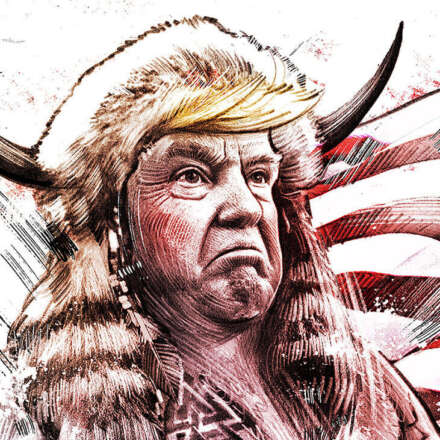 Work Viking Trump Kornel Illustration | Kornel Stadler