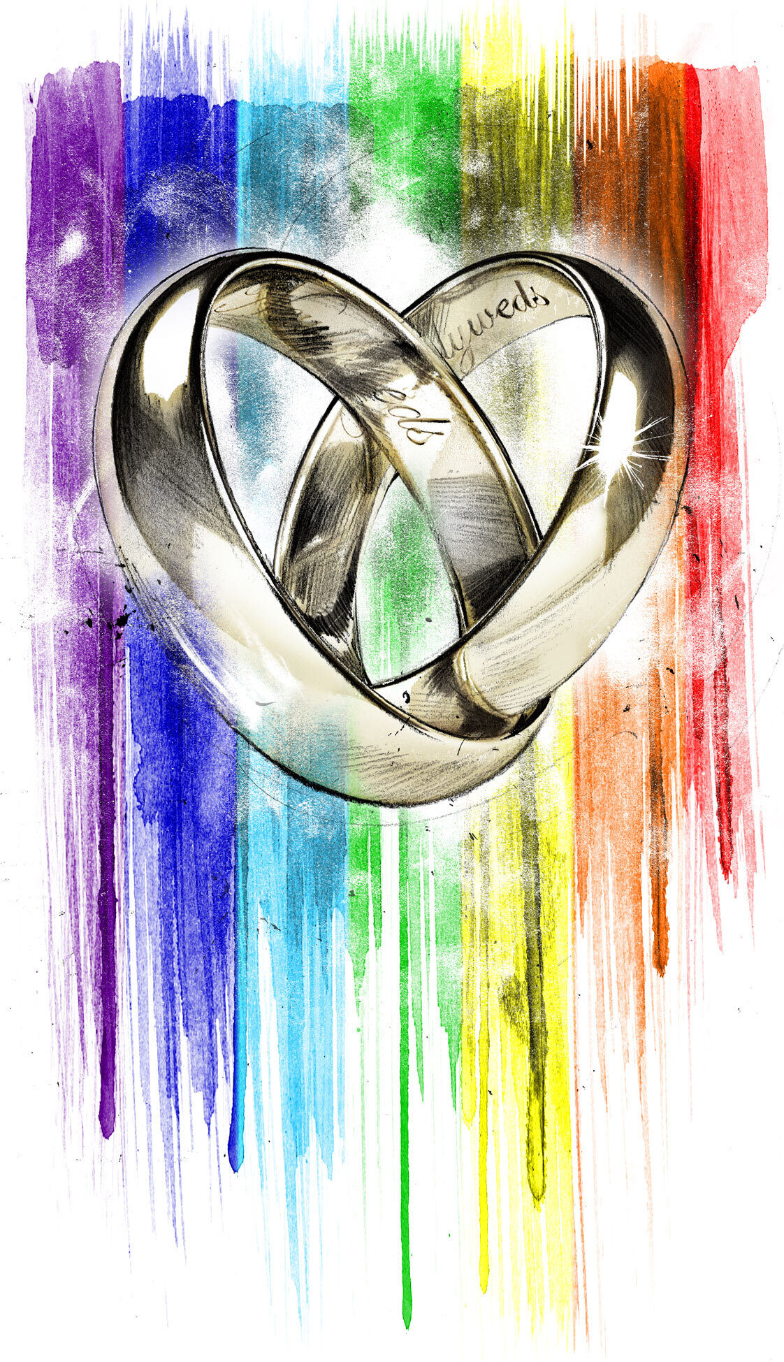 Same sex marriage - Kornel Illustration | Kornel Stadler portfolio