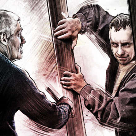 Work Editorial illustration gefaengnis zelle einzelhaft psycho Kornel Illustration | Kornel Stadler