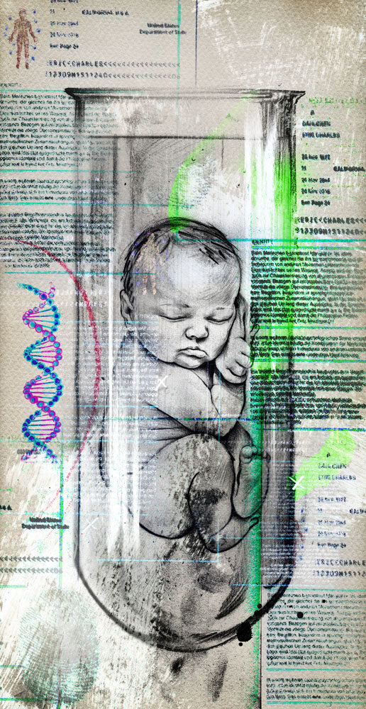 Embryo - Kornel Illustration | Kornel Stadler portfolio