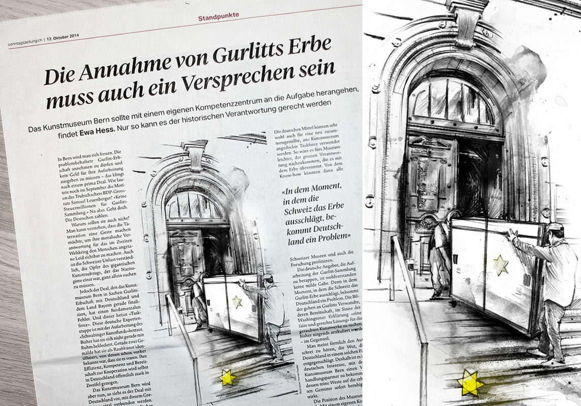 Gurlitt - Kornel Illustration | Kornel Stadler portfolio