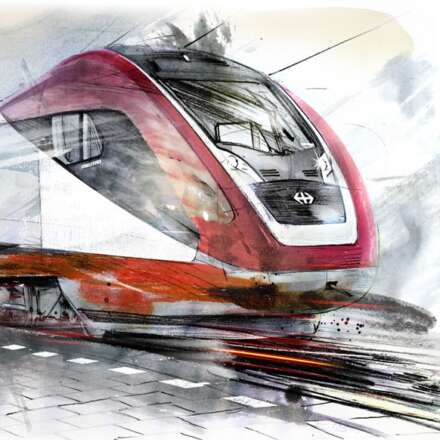 Work Rollstuhl SBB 2826 1241 600 Kornel Illustration | Kornel Stadler