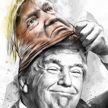 Work Janus Trump 2818 514 1000 Kornel Illustration | Kornel Stadler