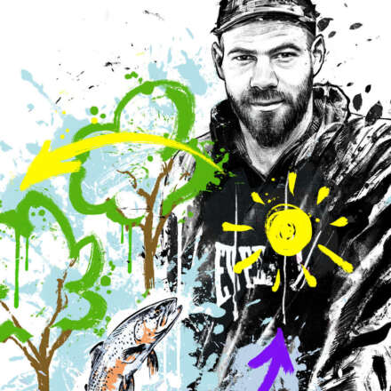 Work Jose Gsell portrait illustration kolumne editorial zeichnung drawing magazin red Bulletin red bull journalist author portraitillustration Kornel Illustration | Kornel Stadler