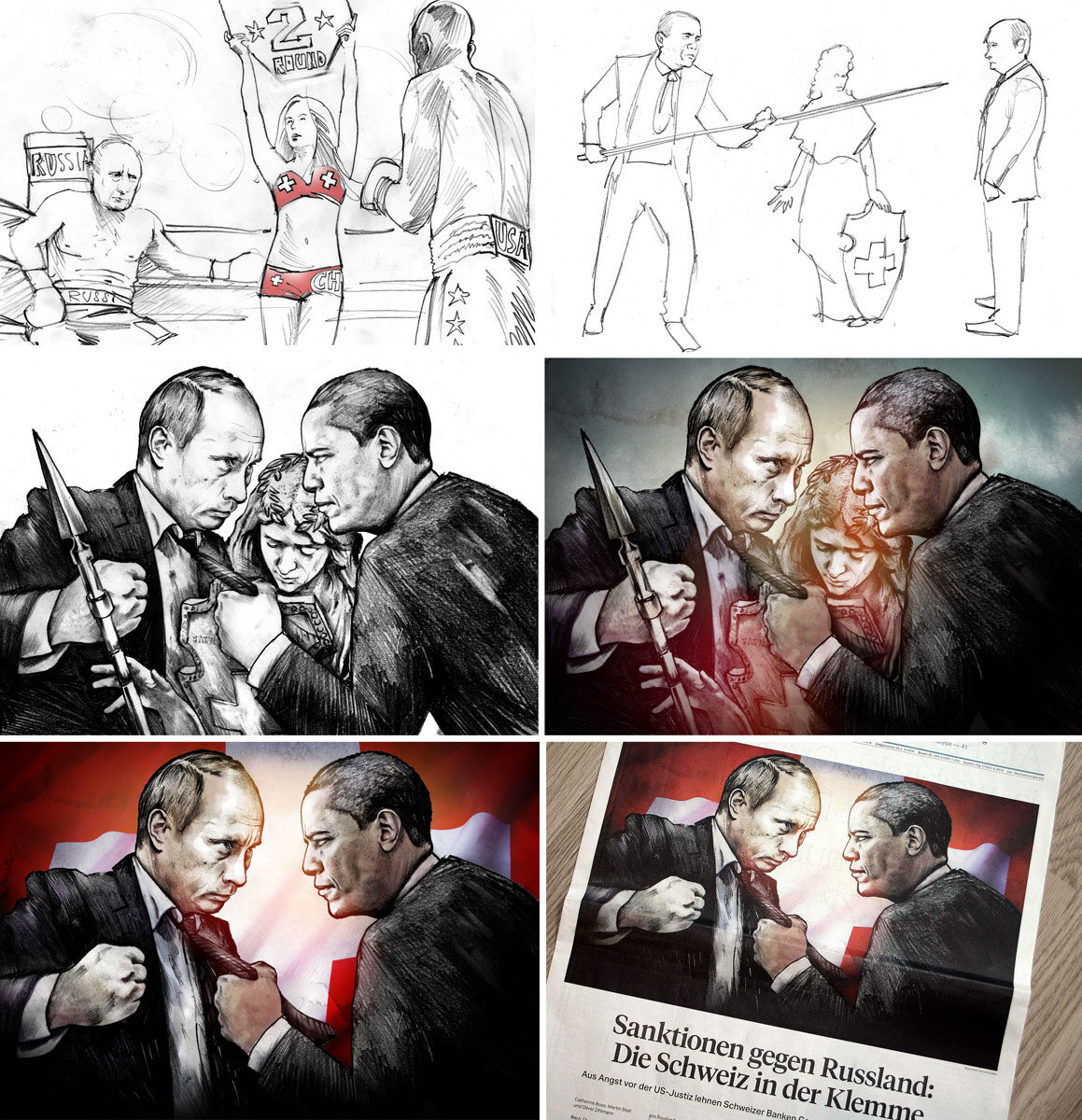 Von der skizze zur illu - Kornel Illustration | Kornel Stadler portfolio