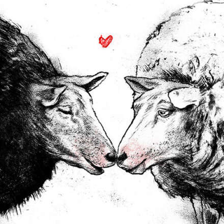 Work Schaeflein one love Artwork drawing art illustration kornel ink gallery zeichnung kunst Kornel Illustration | Kornel Stadler