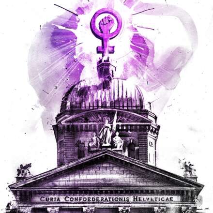 Work Frauenstreik 3143 633 1100 Kornel Illustration | Kornel Stadler