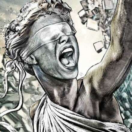 Work Justitia politicalillustration editorialillustration illustration newspaperillustration conceptualillustrtation conceptillustrtation zeitungsillustration 2 Kornel Illustration | Kornel Stadler