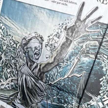 Work Justitia politicalillustration editorialillustration illustration newspaperillustration conceptualillustrtation conceptillustrtation zeitungsillustration Kornel Illustration | Kornel Stadler