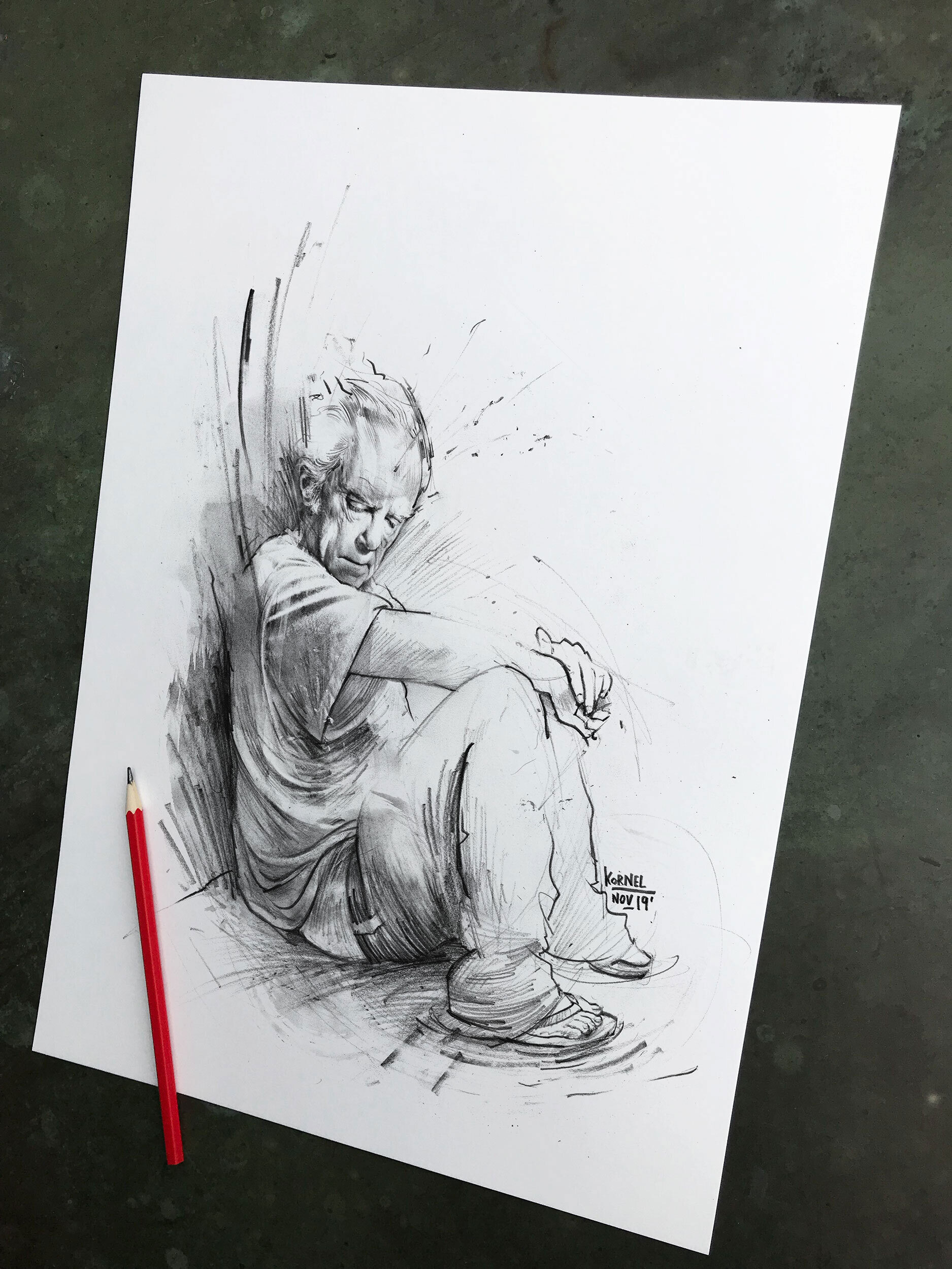 Street sketch - Kornel Illustration | Kornel Stadler portfolio