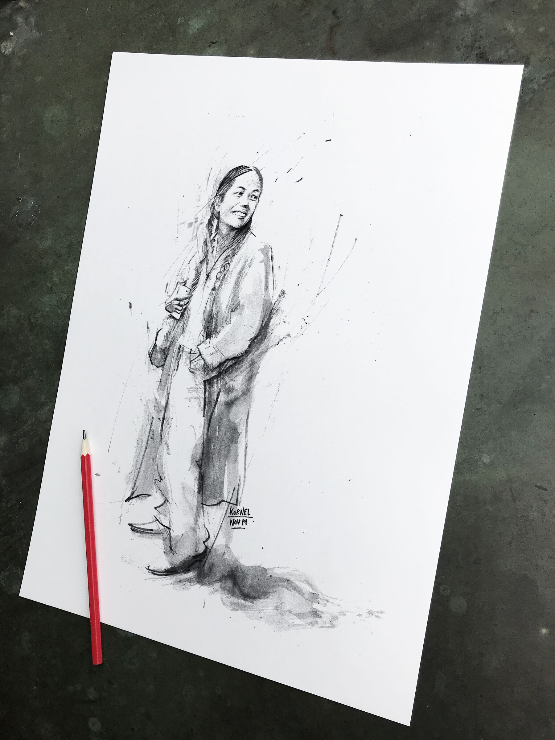 Street sketch - Kornel Illustration | Kornel Stadler portfolio