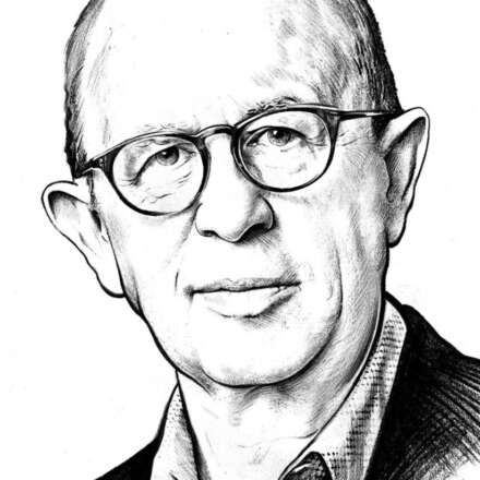 Work Viktor Giacobbo portrait illustration zeichnung eitorial drawing schwarz weiss black and white portraet Kornel Illustration | Kornel Stadler