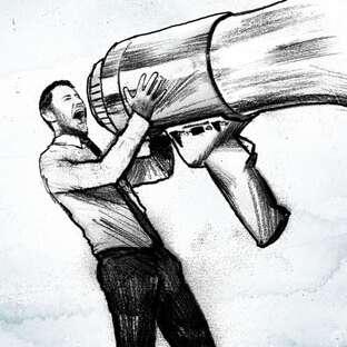 Work Megaphon 2700 1225 600 Kornel Illustration | Kornel Stadler
